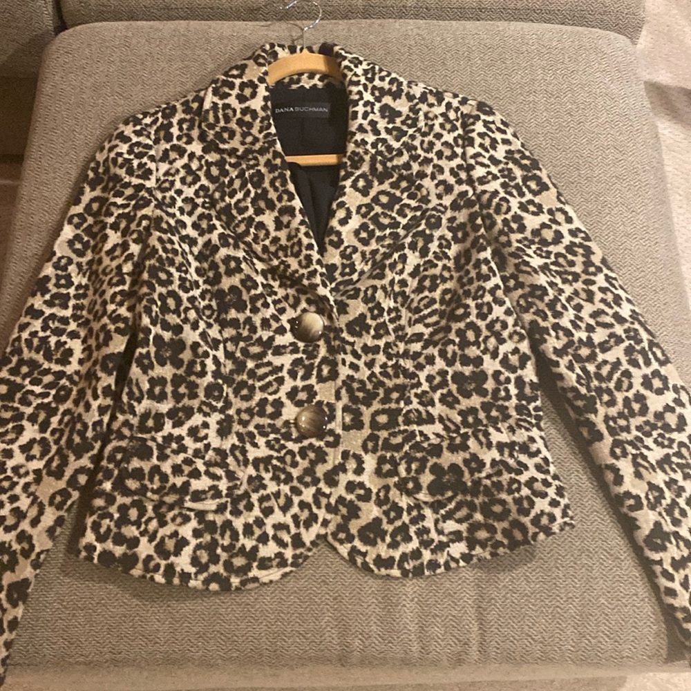 Cheetah print jacket